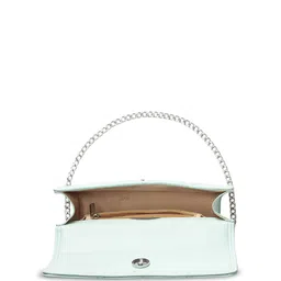 Fastrack Textured PU Structured Sling Bag with Quilted image 3