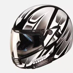 Studds N4 Black Medium (570 mm) Flip Up-Full Face Helmet, Ninja D4 Decor-image-42