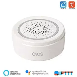 OKOS Multi-function WiFi Alarm Sensor White for Home and Office image 3