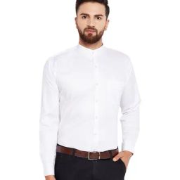 Hancock White Slim Fit Shirt-image-27