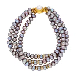 Sri Jagdamba Pearls Multicolor Alloy Classic Bracelet-33