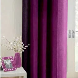 BELLA TRUE Purple Room Darkening Long Door Curtain-picture-22