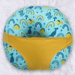 Kradyl Kroft 5 in 1 Baby Feeding Pillow Or Nursing Pillow  - Dino Blue-image-47