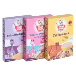 Daily Numnum Organic Weight Gain Combo Pack of 3 - 200 g Each-4
