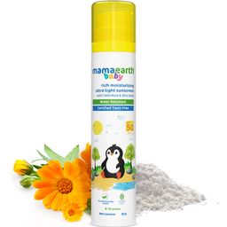 Mamaearth Baby Rich Moisturizing Ultra Light Sunscreen Water Resistant  Lightweight & Moisturizing with SPF 50 & PA - 50 g-image-11