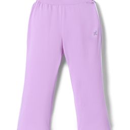 Doreme Single Jersey Knit Full Length Track Pant with Tape Detailing - Lilac-image-26