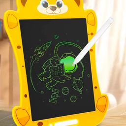VGRASSP 7.5 Inch Animal Face LCD Writing Tablet Toy For Kids -Reusable Doodle Board With Stylus - Educational Learner Drawing Pad with One-Click Erase - Color And Design May Vary-15