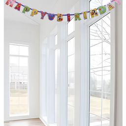 Funcart Mickey Club House Paper Letter Banner - Multicolor-image-13