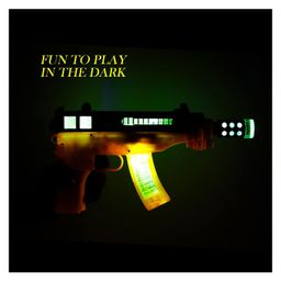 WISHKEY Vibrating Laser Gun Toy with Muzzle Movement - Yellow image 4