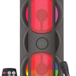 Rutashy Partymate pro 40W Bluetooth Karaoke Mic| Portable party boom box 40 W Bluetooth Tower Speaker-image-52