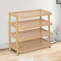 Nilkamal Multipurpose Rack 04 Storage Cabinet (Marble Beige)-image-4