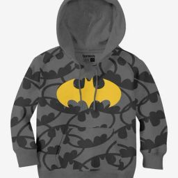 Bonkids Boys Graphic Printed Cotton Hooded Pullover Sweatshirt-image-3