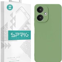 Sprig Back Cover for Poco M6 5G (Green)-43