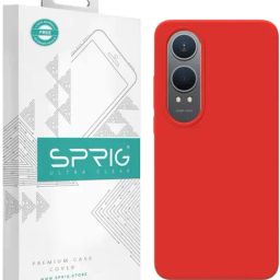 Sprig Back Cover for ONEPLUS NORD CE4 LITE (Red)-34