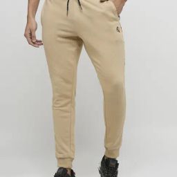 Produkt By Jack & Jones Beige Regular Fit Joggers-picture-0