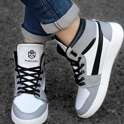 Overstar Men Grey Casual Shoes-image-55