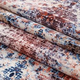 HOSTA HOMES Multicolor Polyester 6-Seater Digitally Printed Dining Table Runner image 5
