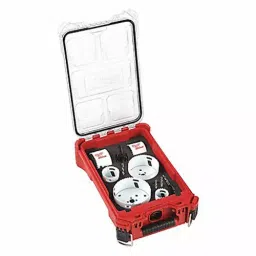 Milwaukee Hole Saw Kit Saw Range 2-1/8 to 3-5/8 inch, 55EA24-image-43