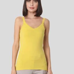 Vero Moda Lime Green Regular Fit Camisole-image-33