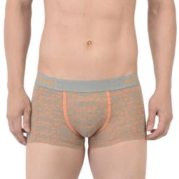 Woodland Light Grey & Orange Printed Trunks-image-31