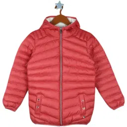 Monte Carlo Kids Red Solid Full Sleeves Jacket-10