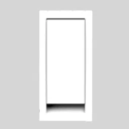 GreatWhite 1 Way Switch Evo Modular 20 A Rating in White Color and Plastic Body, 23121-WH (Pack of 20)-4