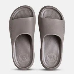 NEEMANS Men Self Design Open Toe Sliders image 5