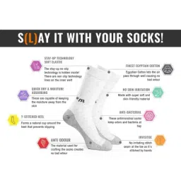 Man Arden Multicolor Textured Socks - Set of 3 image 2