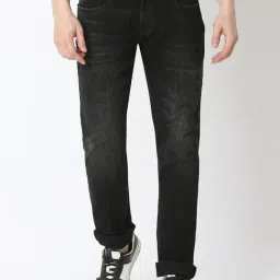 Spykar Black Slim Fit Jeans-image-68
