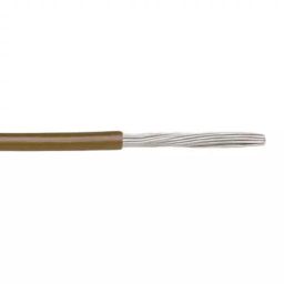 Alpha Wire Single Core Hook Up Wire 0.81 mm² Nominal Area Brown 305 m Length, 3055 BR001-image-63
