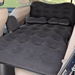 Pivalo M1 Inflatable Car Bed Mattress with Two Air Pillows, Car Air Pump and Repair Kit (Black)-picture-13