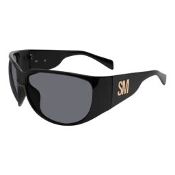 STEVE MADDEN Grey Round UV Protection Unisex Sunglasses-image-55
