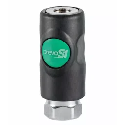 PREVOST Composite Body Female Safety Quick Connect Coupling, G 3/8 Female Threaded, ESI 071102CP-36