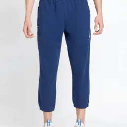 Adidas Blue TR-ES FR 7/8 PT Trackpants-image-101