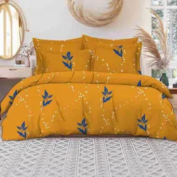 Doristyle Yellow Double Cotton Duvet Cover-picture-25