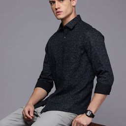 Louis Philippe Sport Super Slim Fit Printed Casual Shirt-picture-6