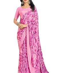 Reboot Fashions Women Self Design, Abstract Printed Saree-4