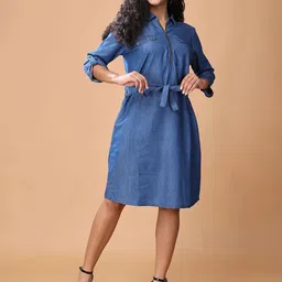 RANGRIWAZ Women A-Line Dress-image-22