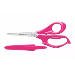 MUNIX 185 mm Pointed Tip Stainless Steel Scissor Assorted with Safety Cover, GL-2573C-image-51