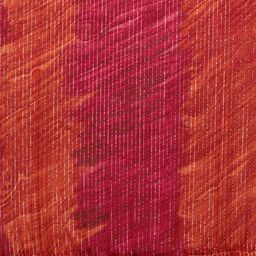 DIVASTRI Striped Pure Georgette Block Print Saree image 2