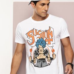 FROSEN FOX Anime Graphic Printed T-shirt-image-28