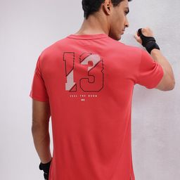 HRX by Hrithik Roshan Typography Printed Rapid-Dry Training T-shirt-image-97
