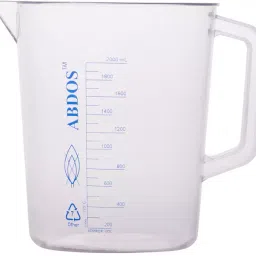 Abdos P50906 Polymethylpentene 2000 ml Beaker With Handle-image-18