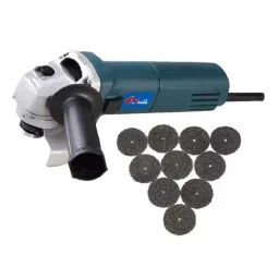 Yking 2601/BS 6-100 850 W 100 mm Angle Grinder With Ms Cutting Wheel Set-picture-1