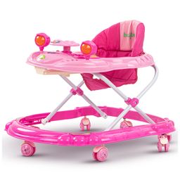 Baybee Winnie Baby Walker with Height Adjustable - Pink-20