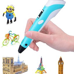 DOMENICO 3D Pen-2 Professional 3D Printing Drawing Pen with 3 Color PLA Filament - Multicolour-image-3