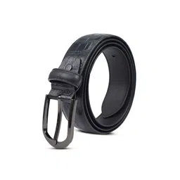 El'Curio Men Textured Leather Belt-picture-17