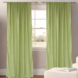 Dekor World Multicoloured Set of 2 Sheer Long Door Curtain-15