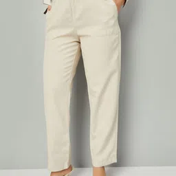 max Women Regular Fit Mid-Rise Cropped Trousers-image-51