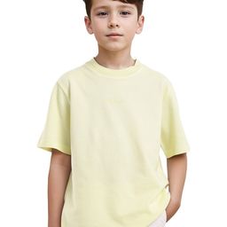 RARE ONES Boys Solid Round Neck Cotton T-shirt-image-65